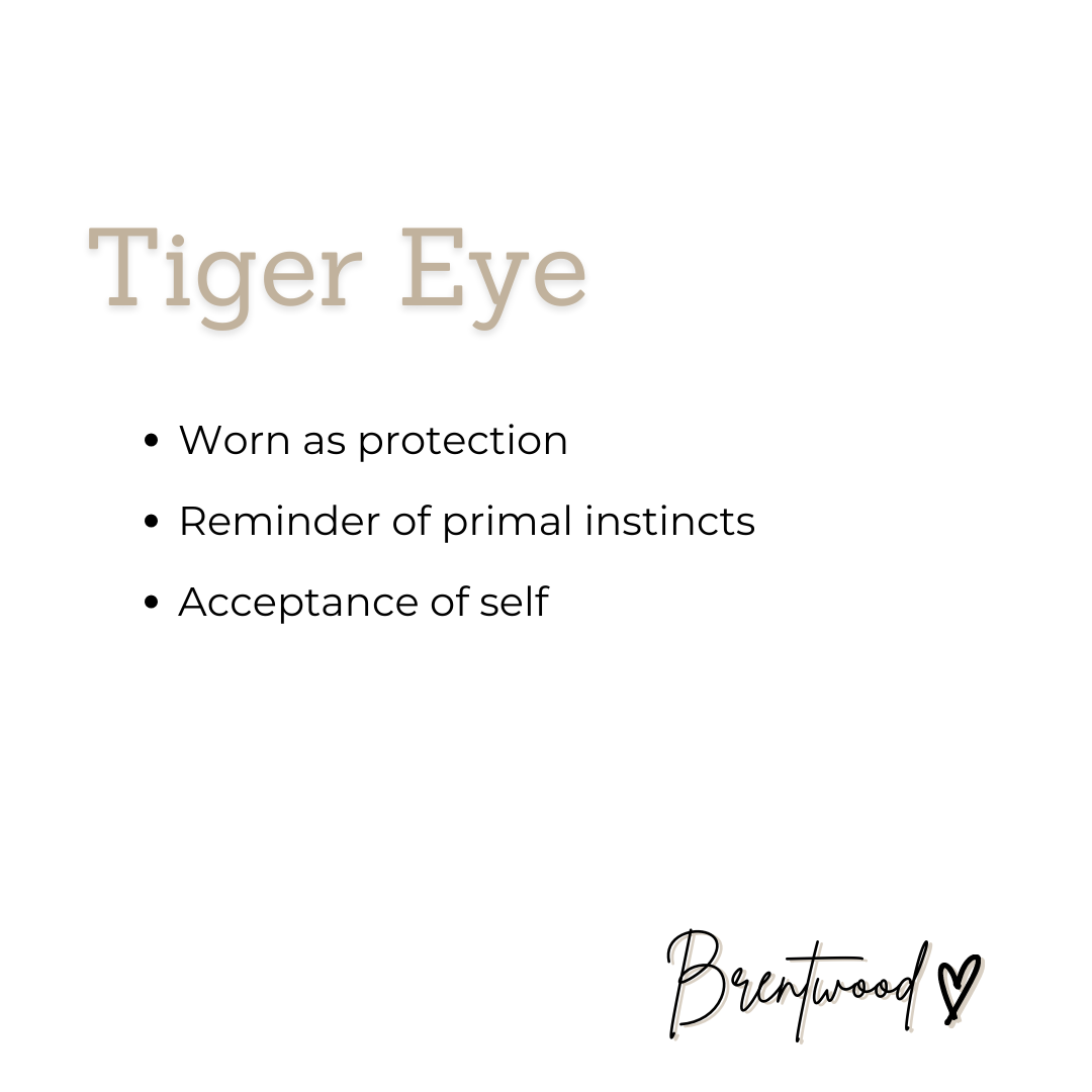 Tigers Eye 8 | Protection | Aroma Bracelet